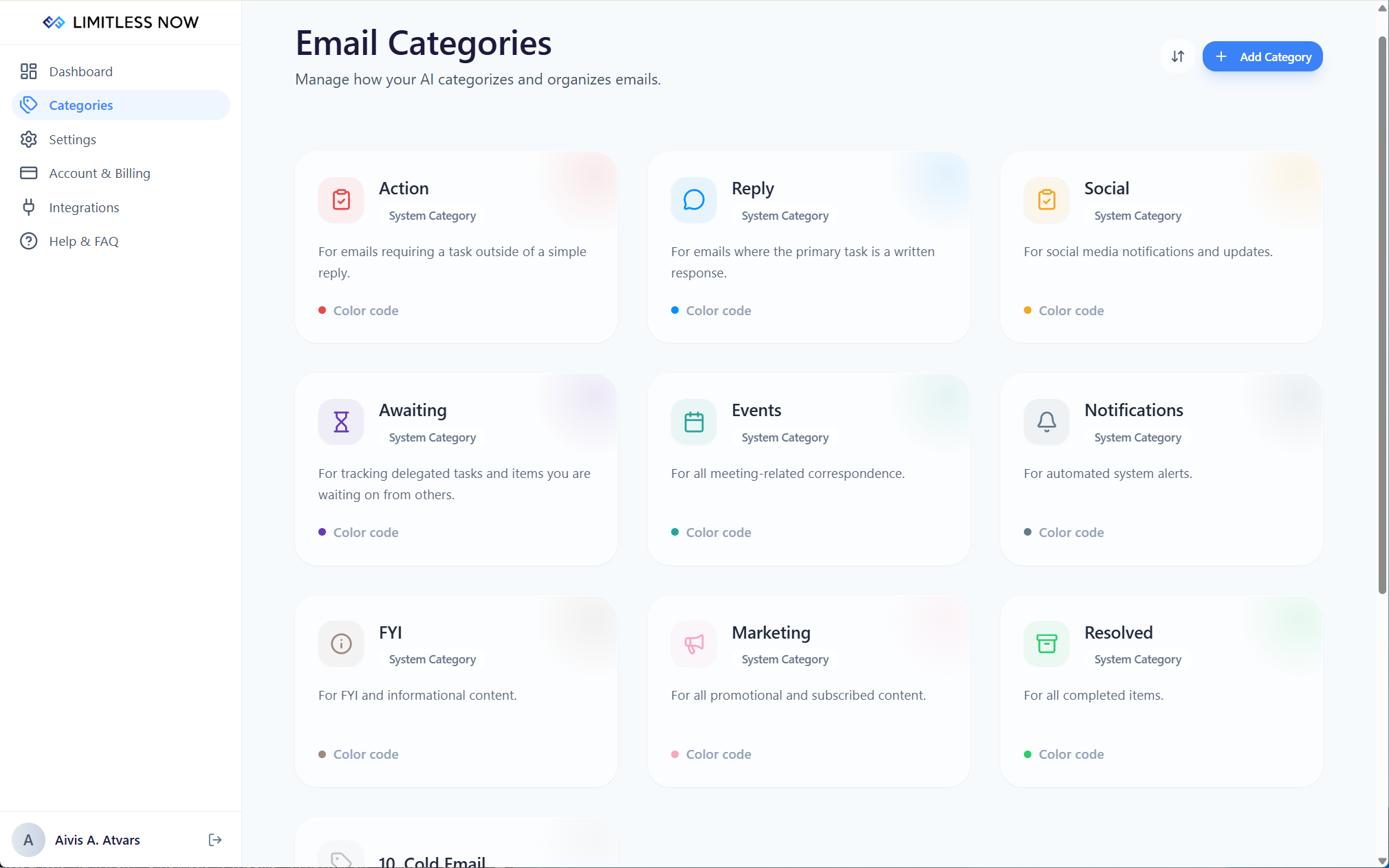 Screenshot 2 of Limitless Now
