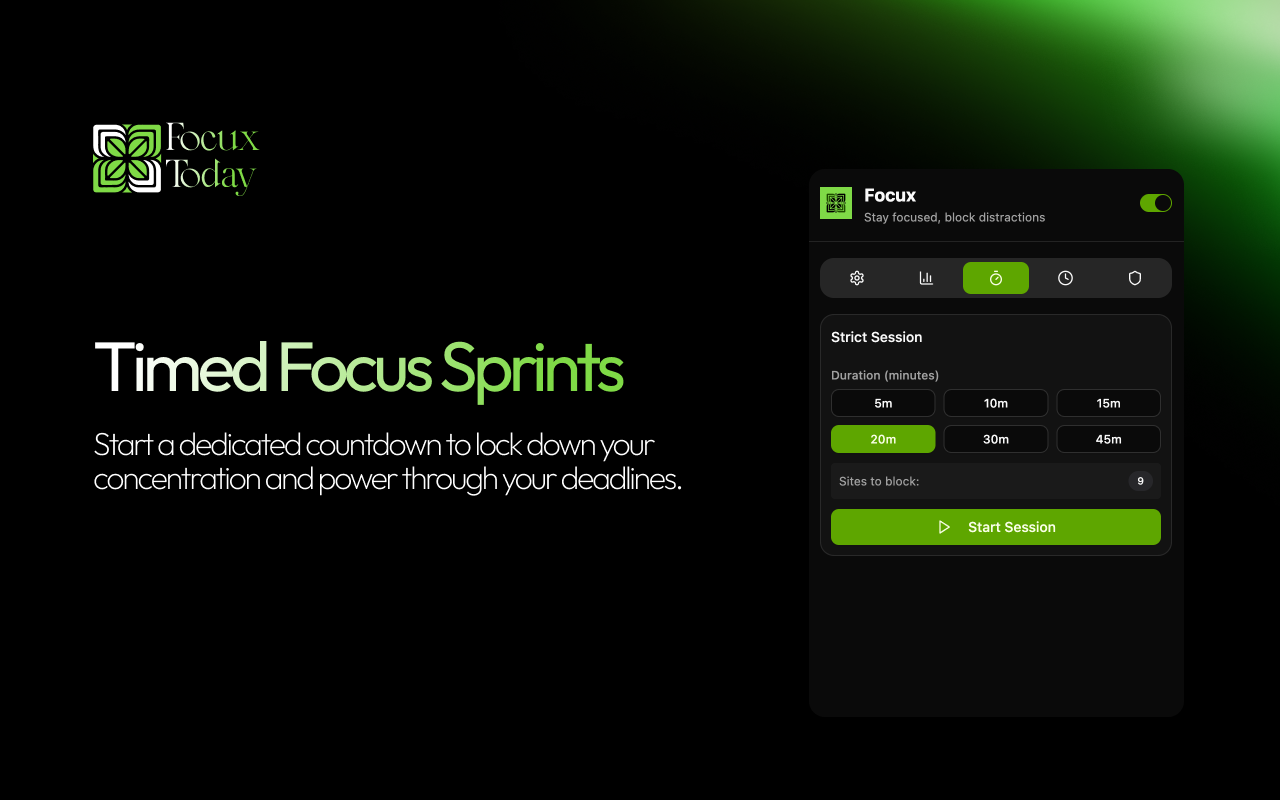 Screenshot 4 of Focux- Mindful Blocking