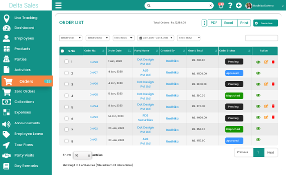 Screenshot 5 of Delta Sales App