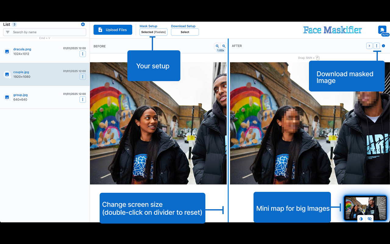 Screenshot 4 of Face Maskifier