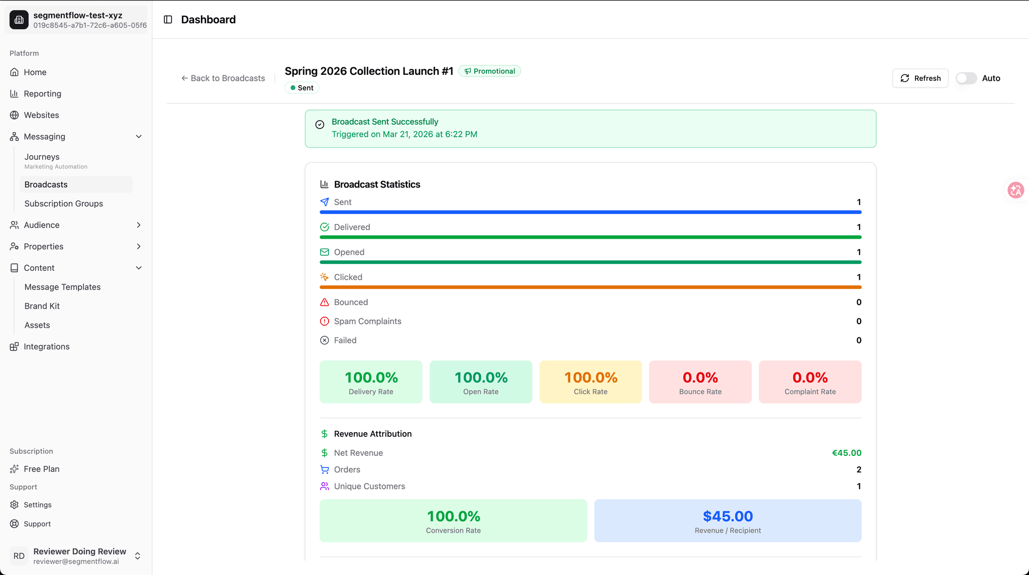 Screenshot 2 of SegmentFlow.ai