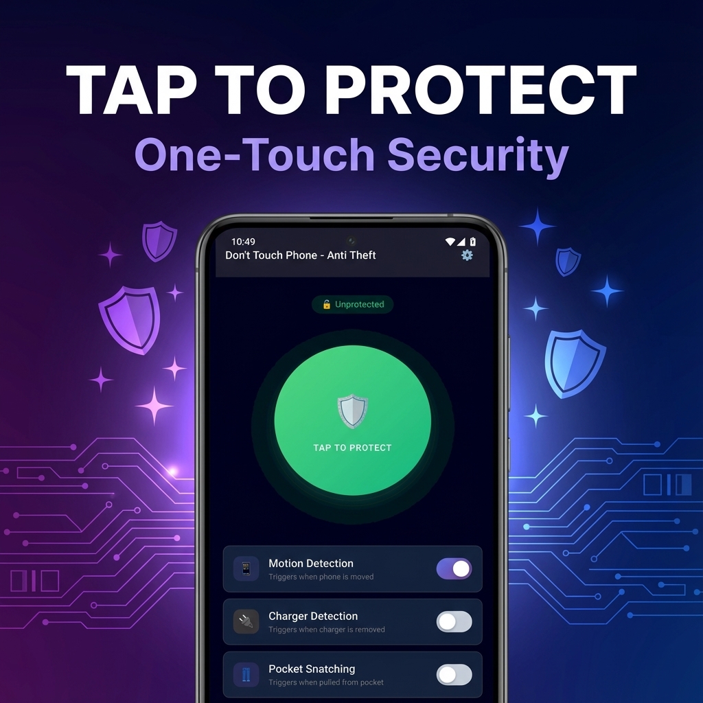 Screenshot 2 of Don't touch my phone - Anti-theft Alarm