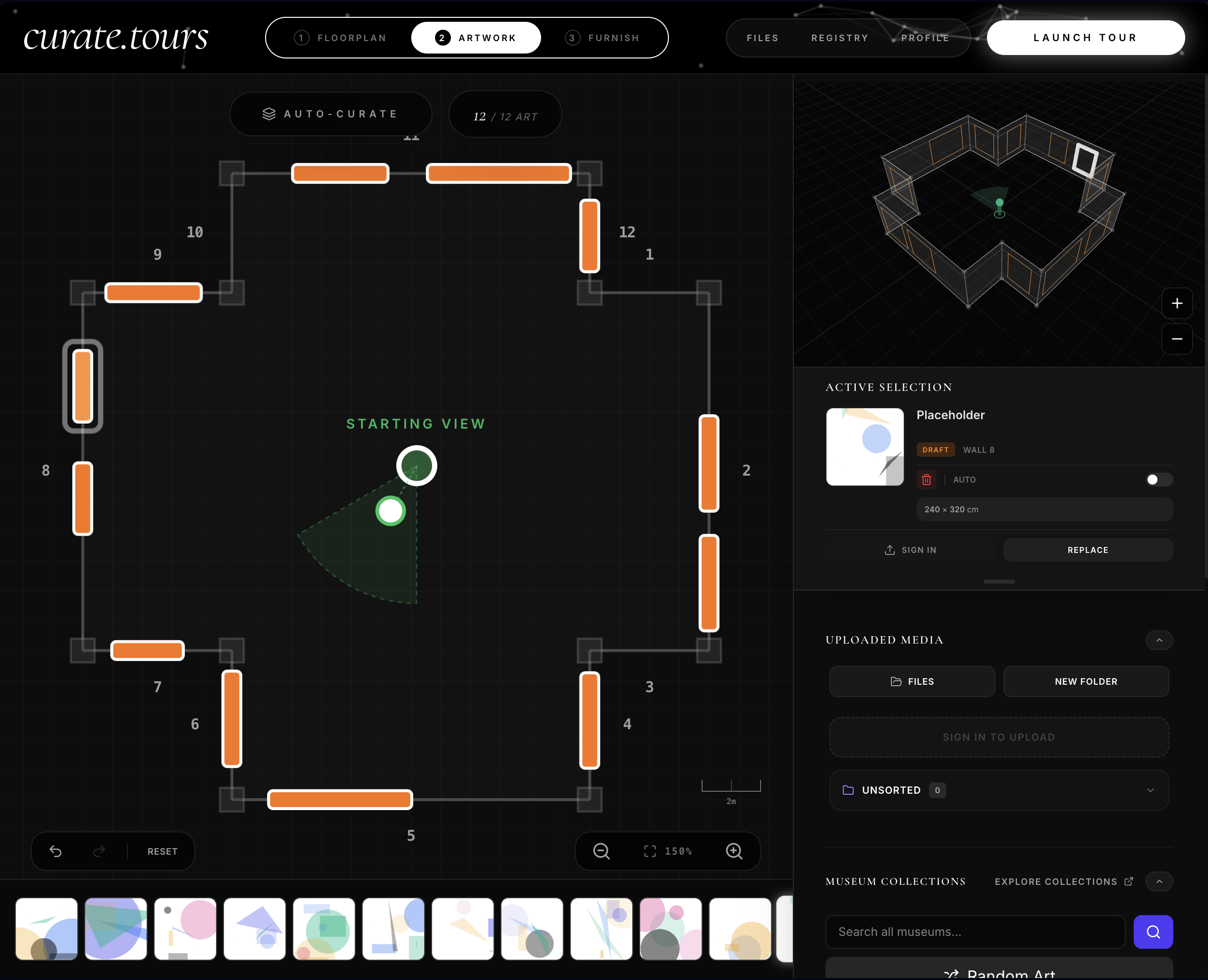 Screenshot 4 of CURATE.TOURS