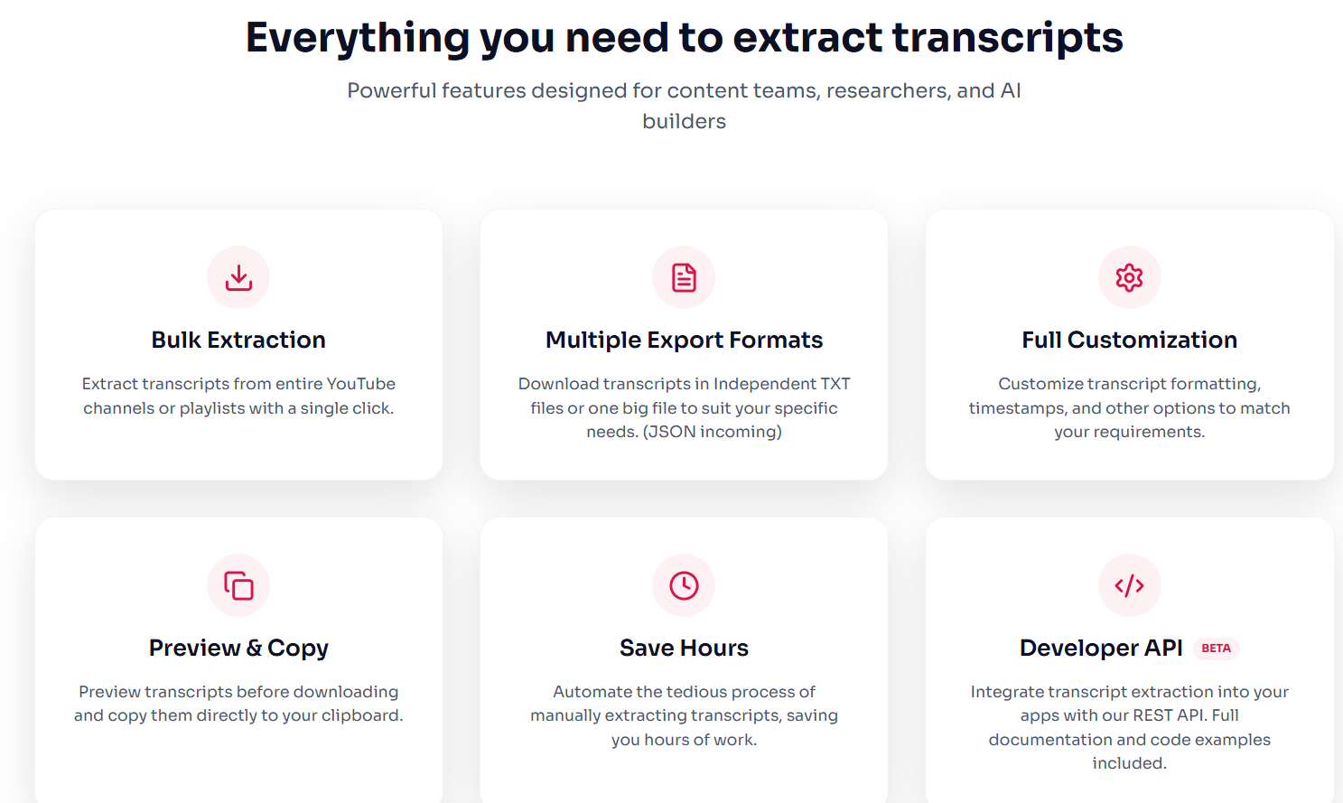 Screenshot 3 of Download YouTube Transcripts