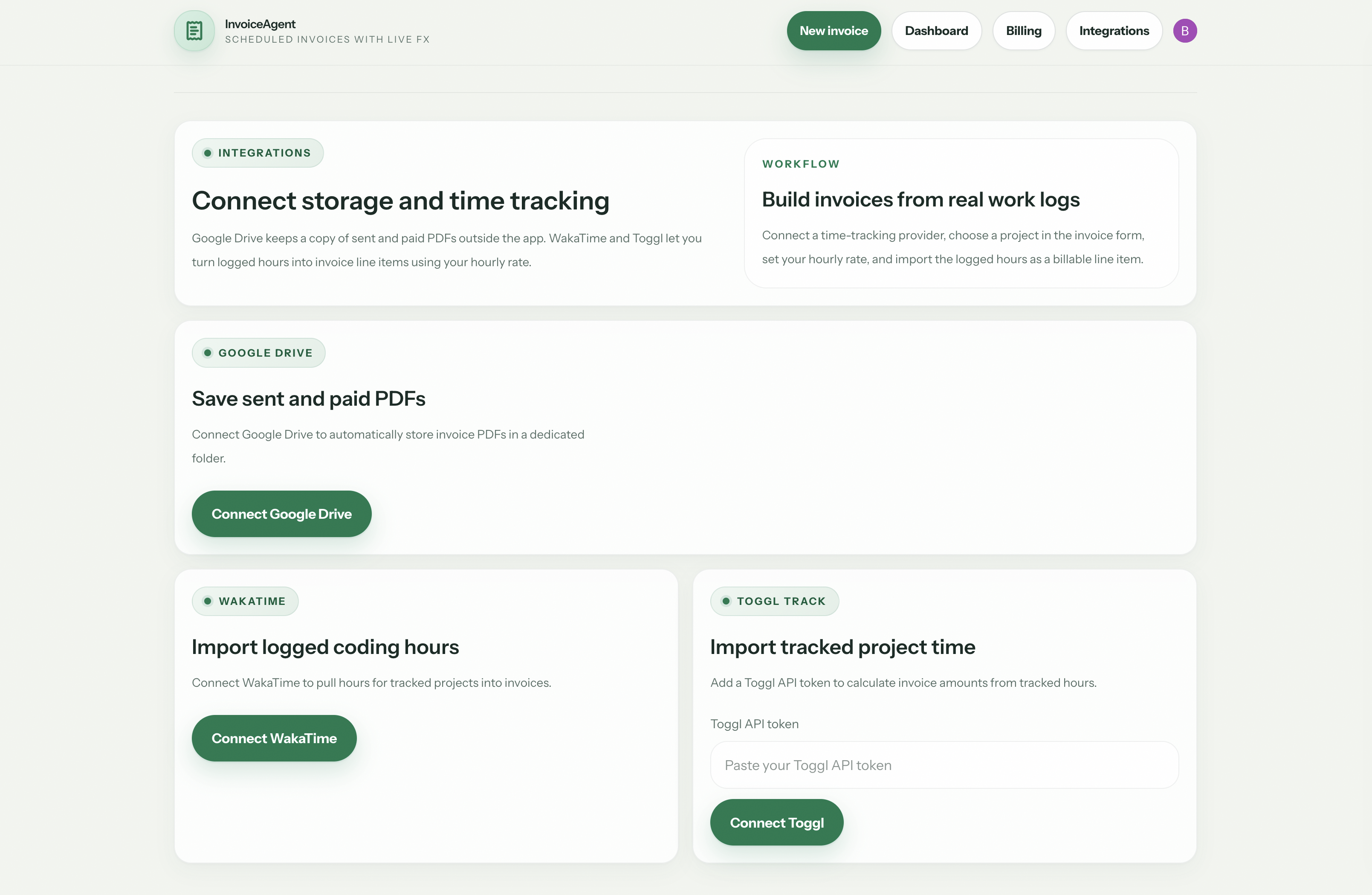 Screenshot 3 of InvoiceAgent