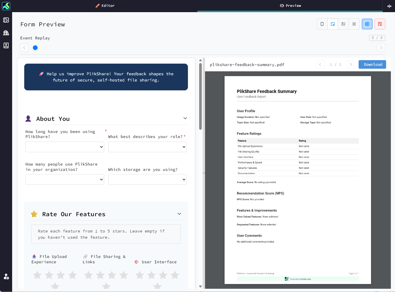 Screenshot 5 of FormTs