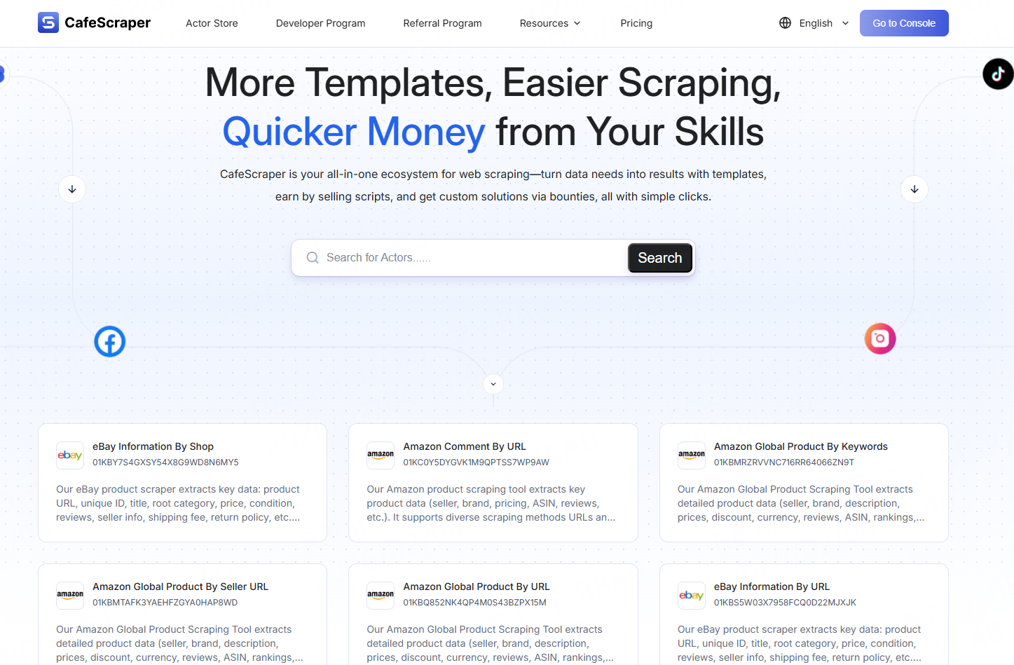 Screenshot 1 of CafeScraper