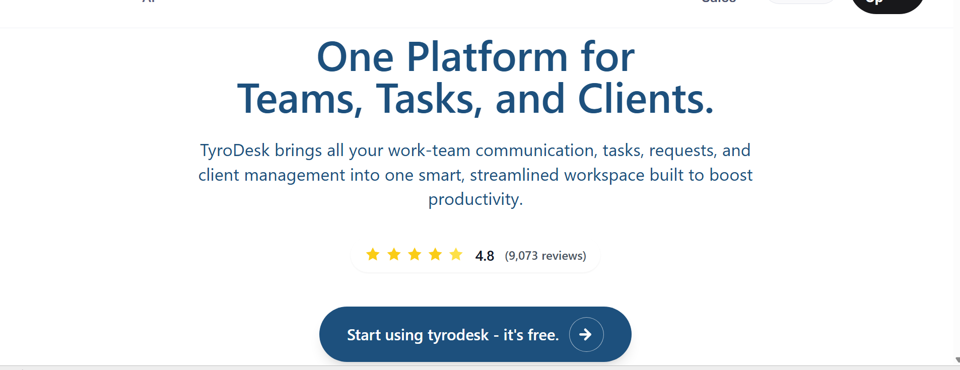 Screenshot 1 of Tyrodesk