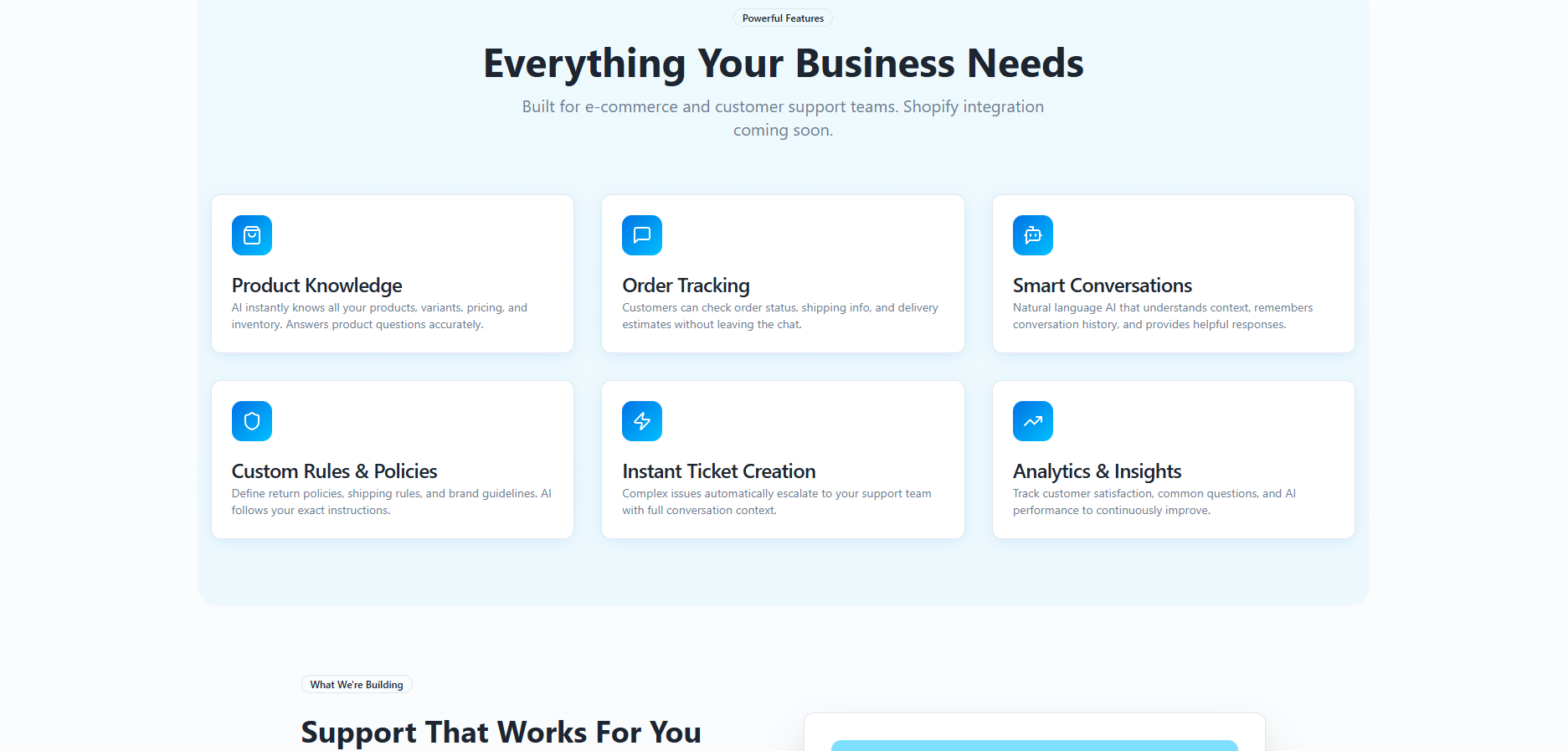 Screenshot 2 of SupportRules - AI Customer Support