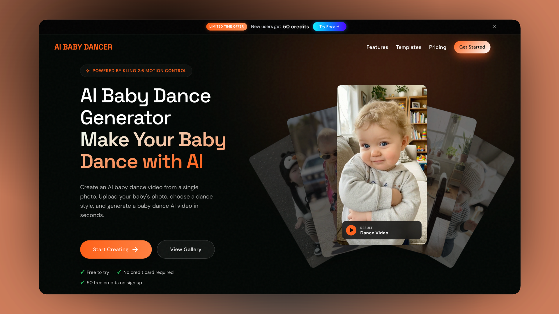 Screenshot 1 of AI BABY DANCER