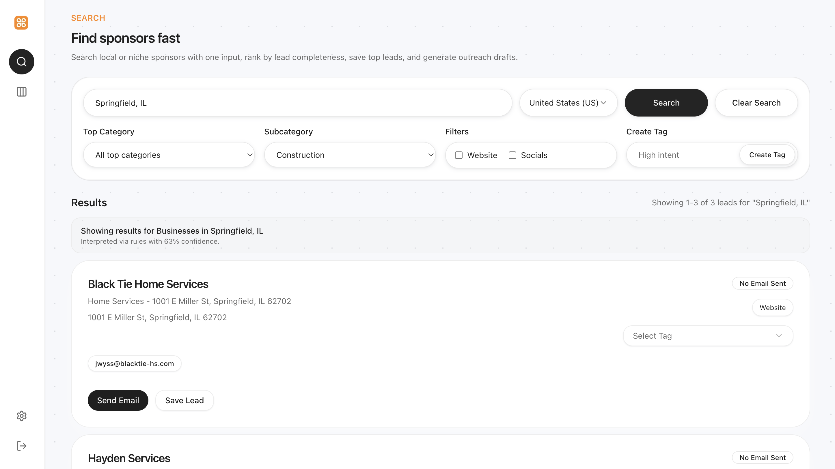 Screenshot 1 of Trovelead