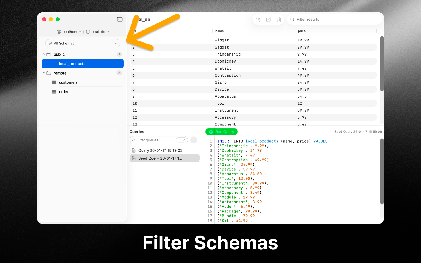 Screenshot 10 of PostgresGUI