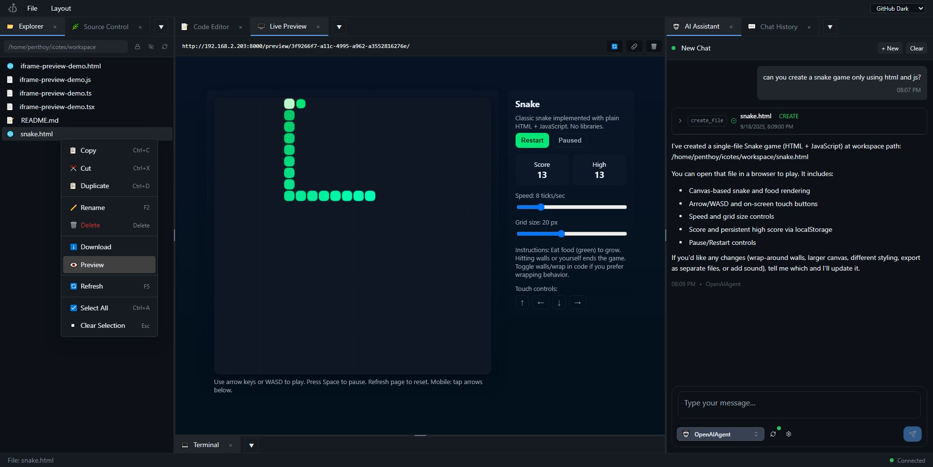 screenshot 1
