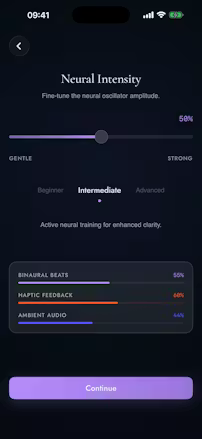 Screenshot 3 of Attunes. Tune Your Mind