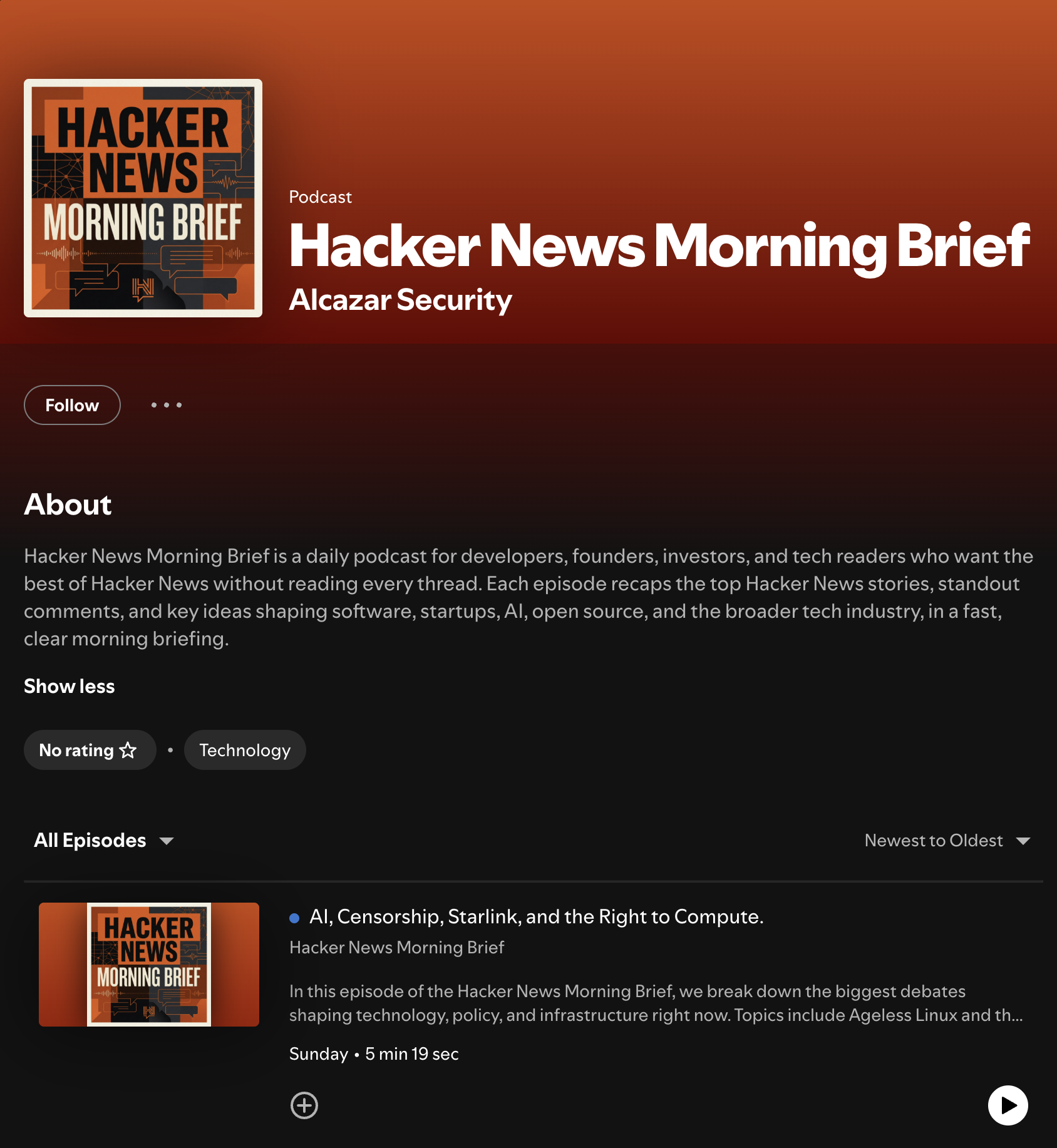 Screenshot 4 of Top HN Daily Digest