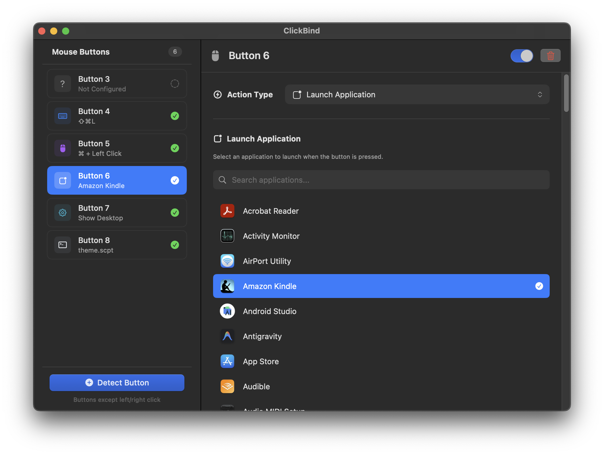 Screenshot 5 of ClickBind