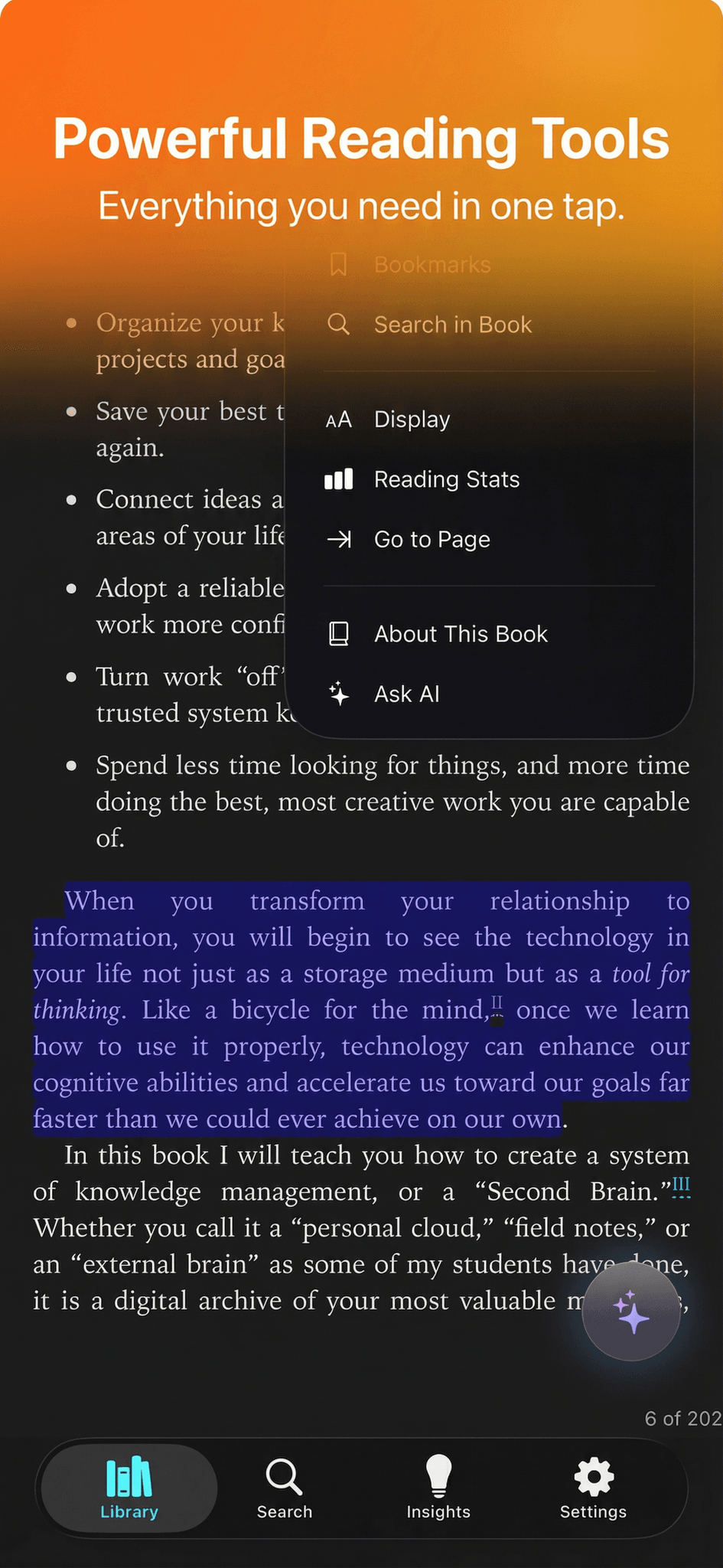 Screenshot 5 of Cognito — AI Reading Companion