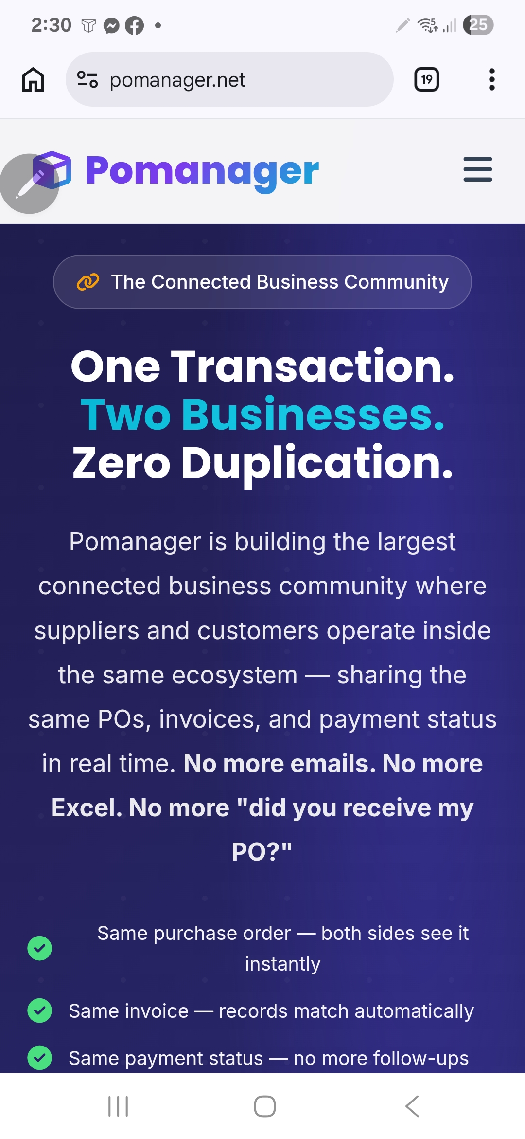 Screenshot 3 of Pomanager