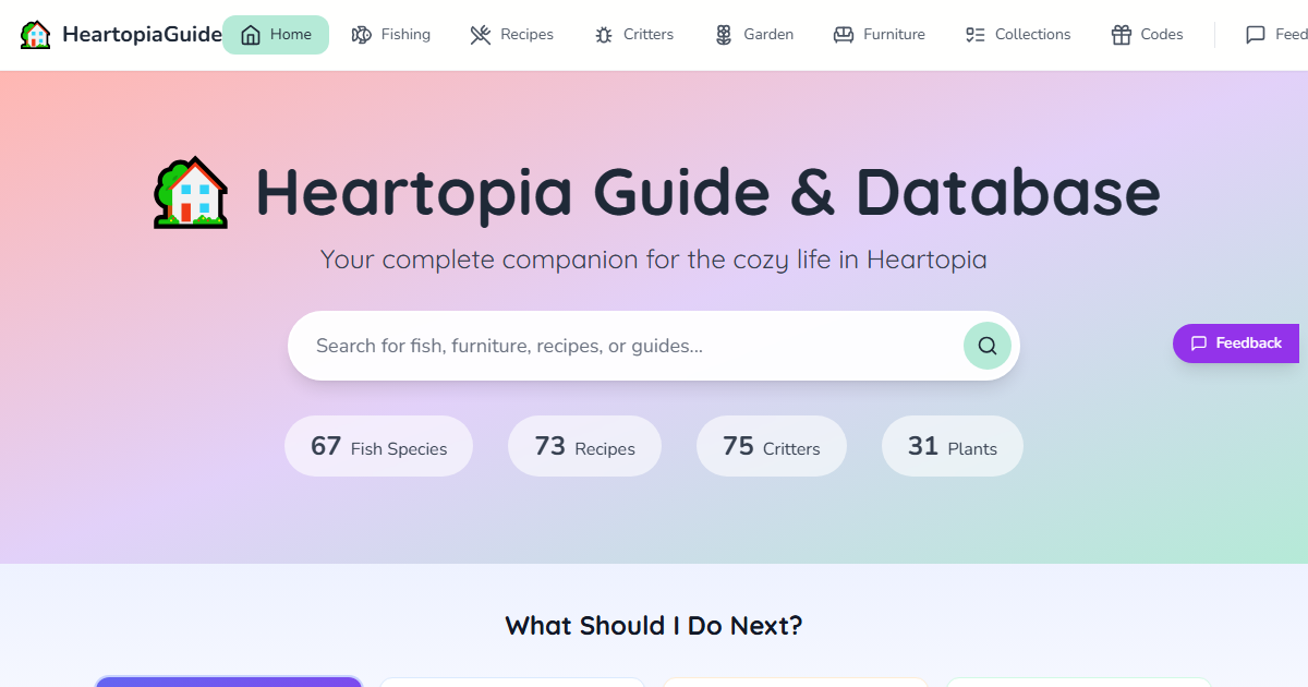 Screenshot 1 of Heartopia Guide