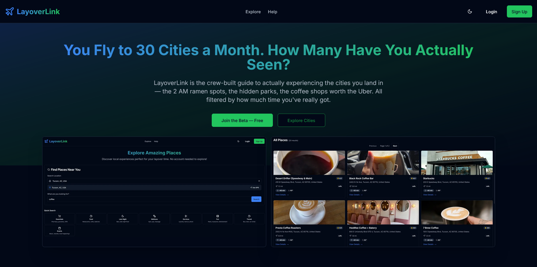 Screenshot 2 of LayoverLink