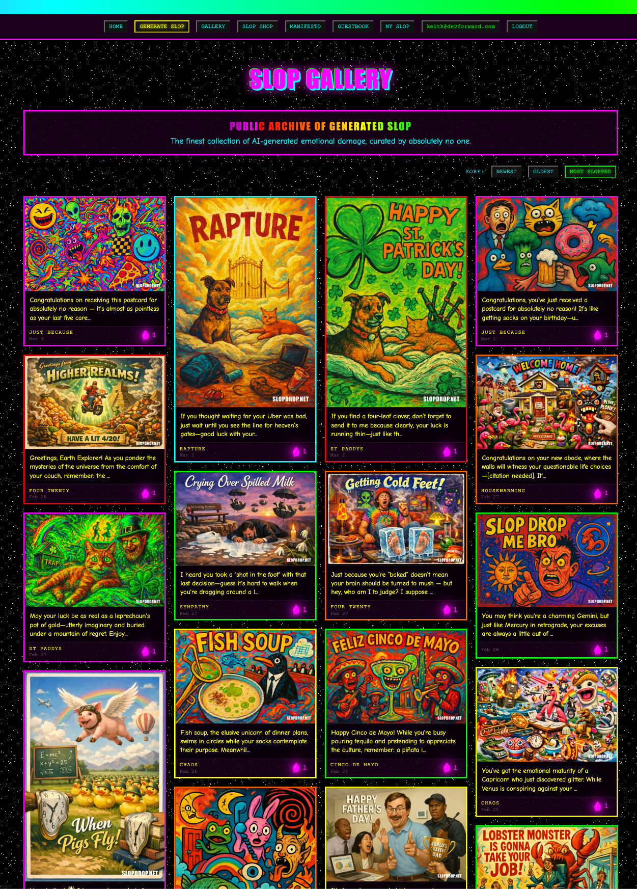 Screenshot 5 of SLOPDROP