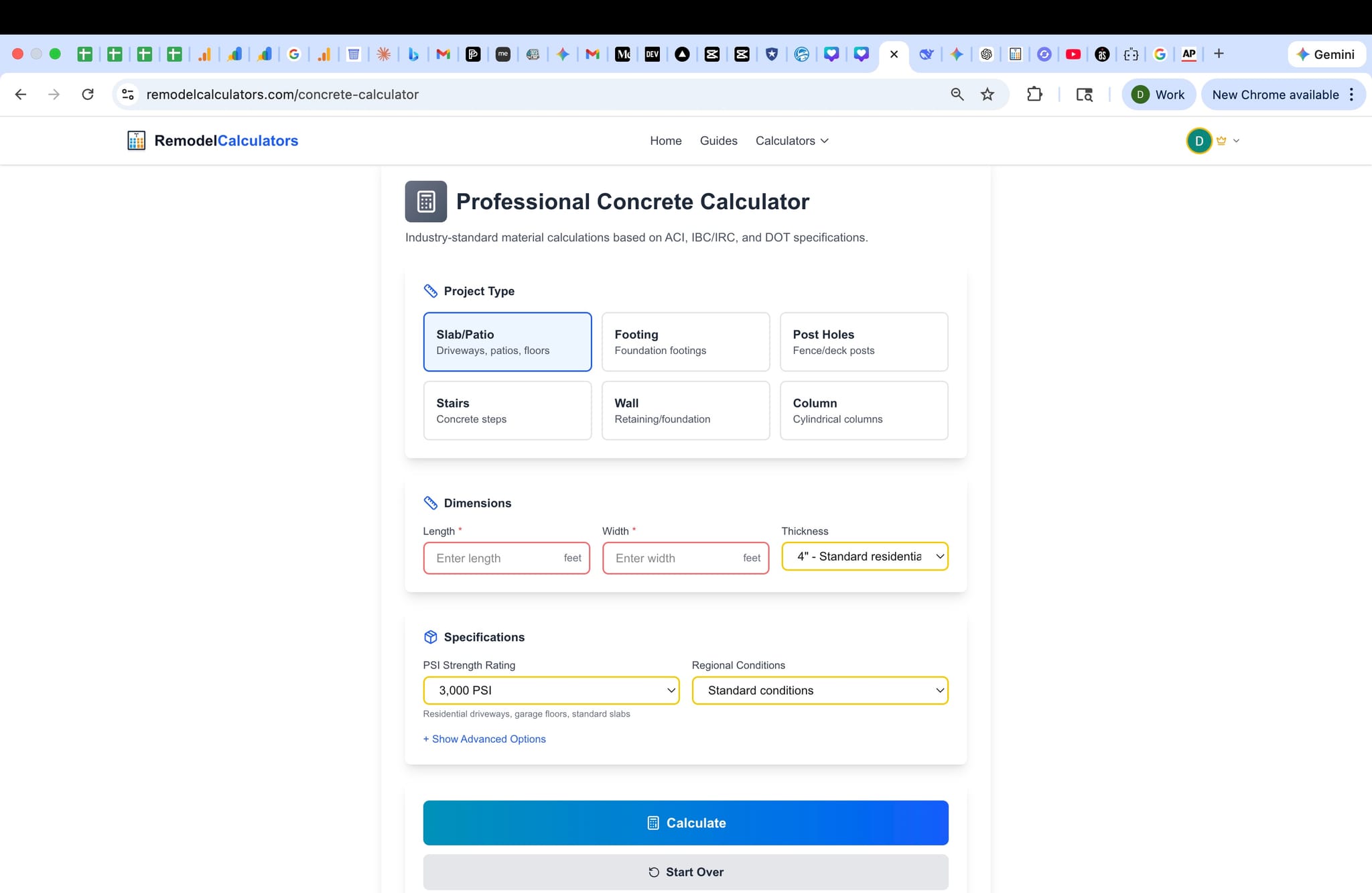 Screenshot 4 of Remodel Calculators