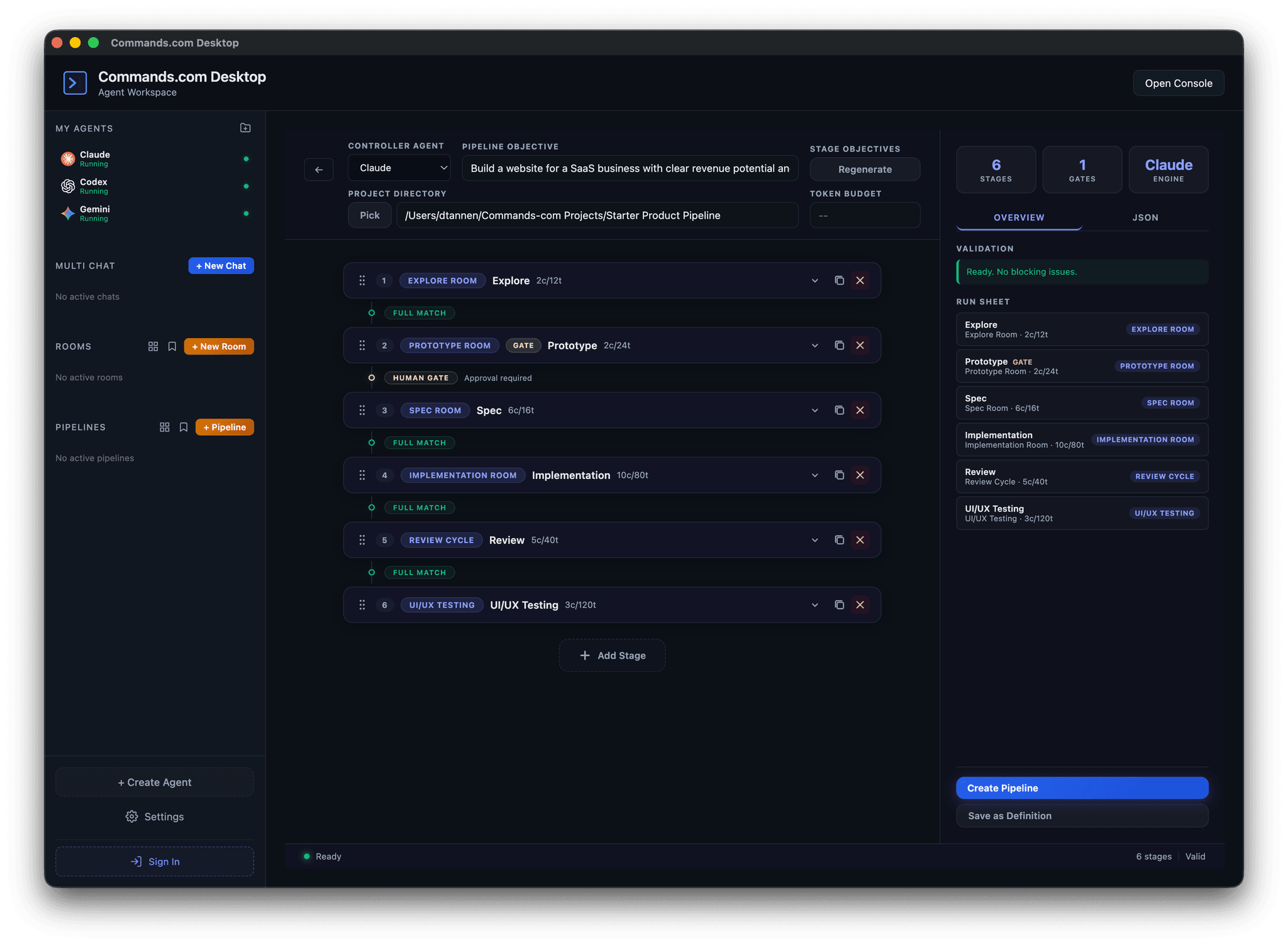Screenshot 2 of Commands.com