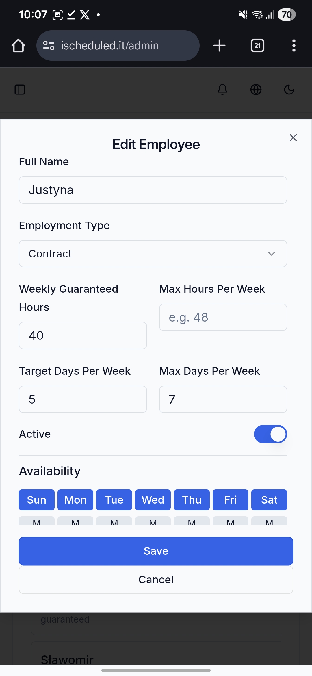 Screenshot 5 of iScheduled-it