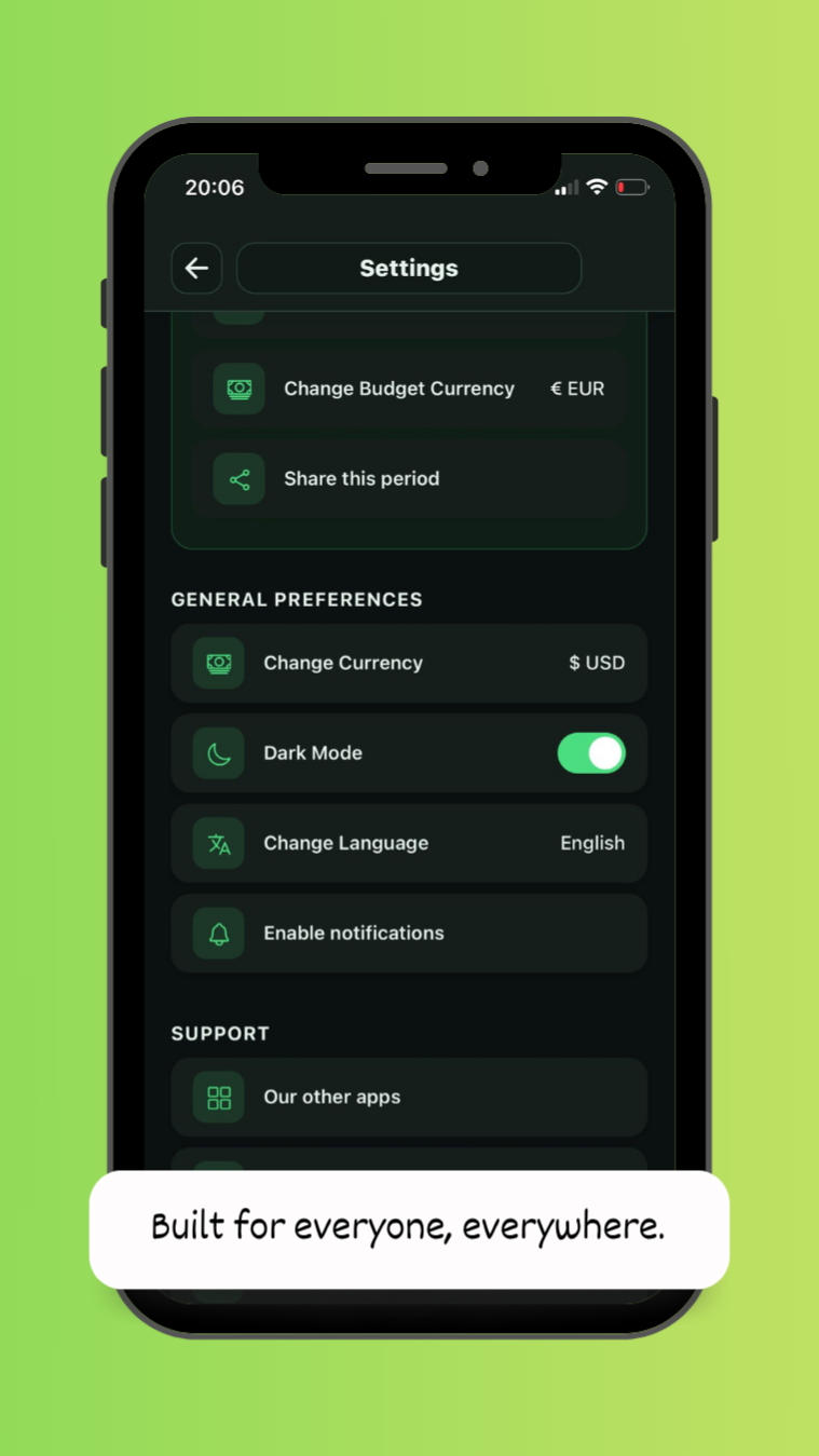 Screenshot 4 of Nestly - Simple Budget Tracker