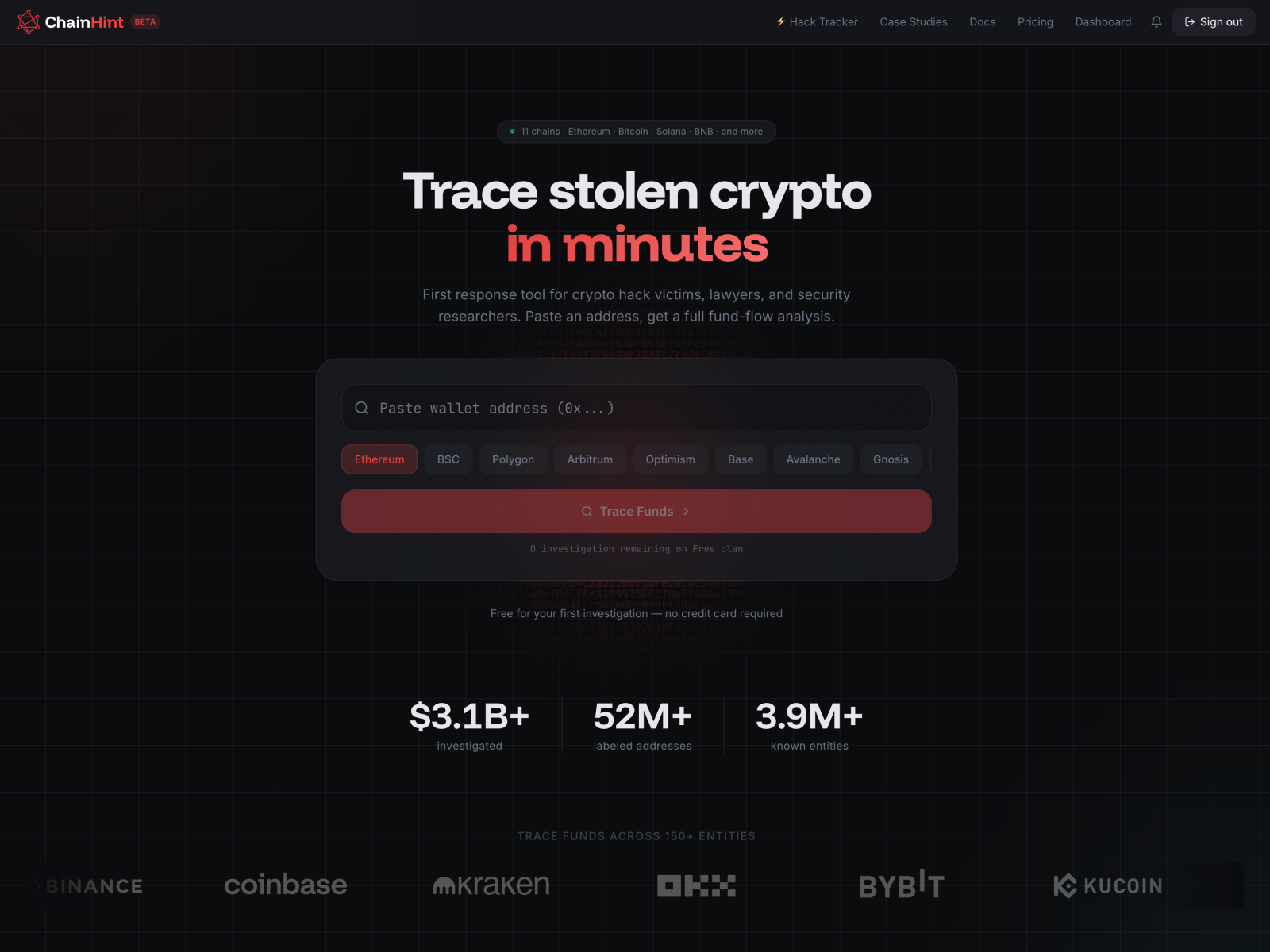Screenshot 1 of ChainHint