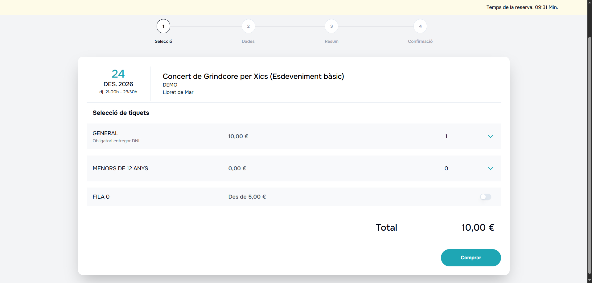 Screenshot 3 of Ticketing.cat