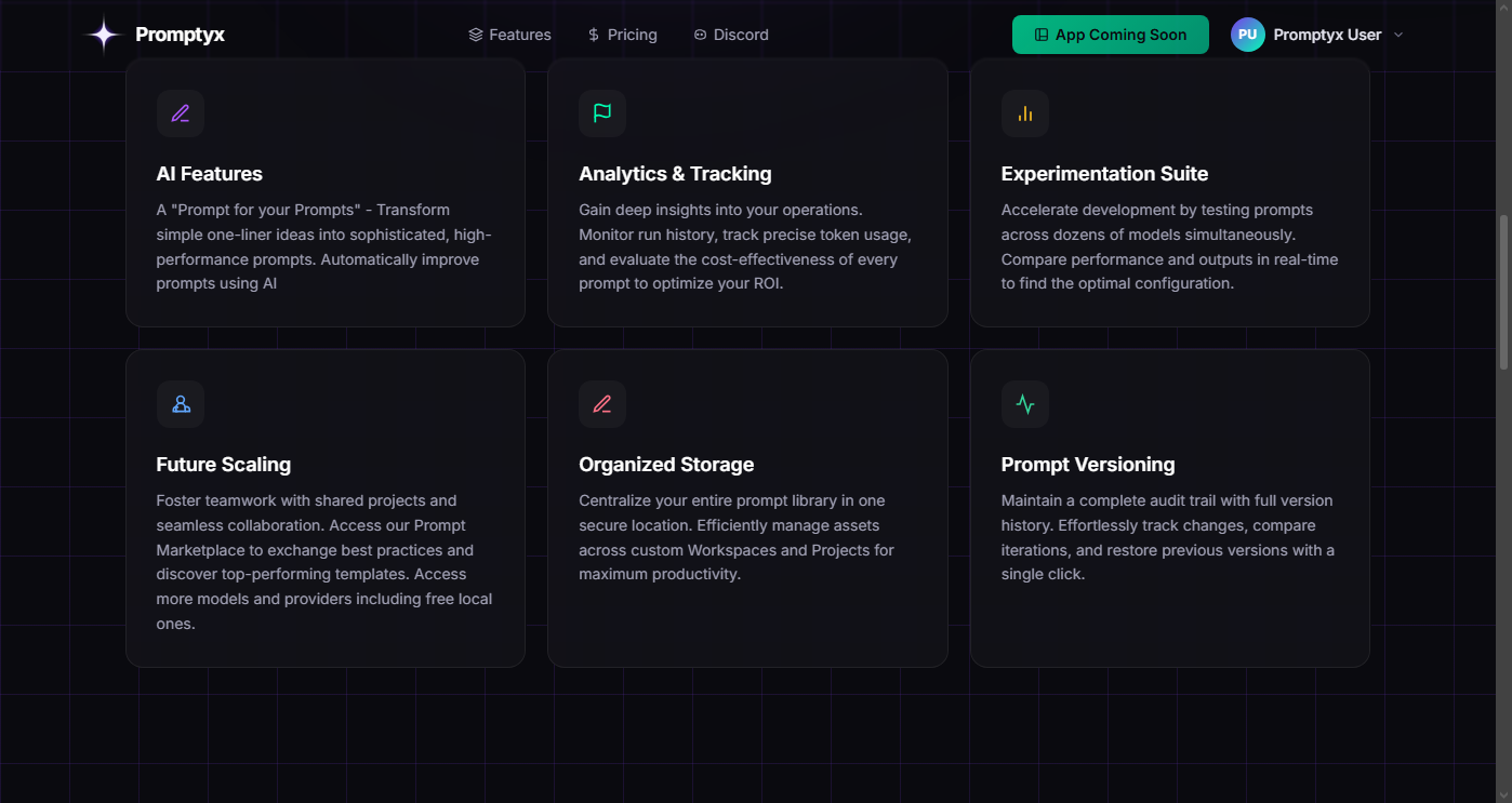 Screenshot 3 of Promptyx