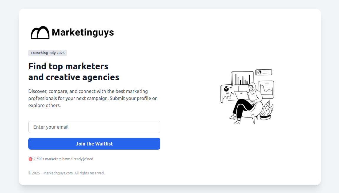 Screenshot 1 of Marketinguys!