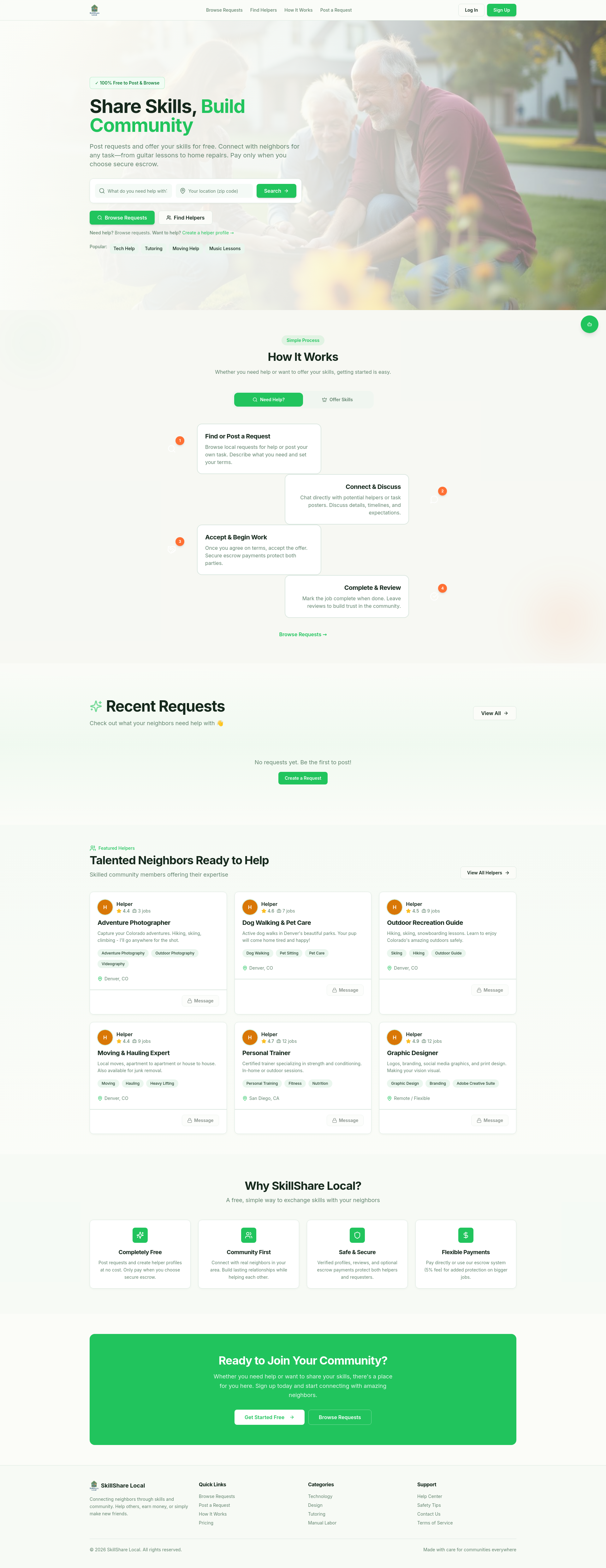 Screenshot 1 of SkillShare Local