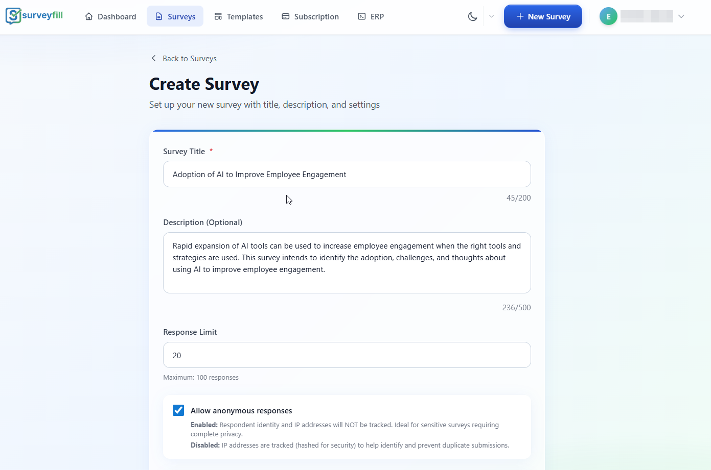 Screenshot 8 of SurveyFill