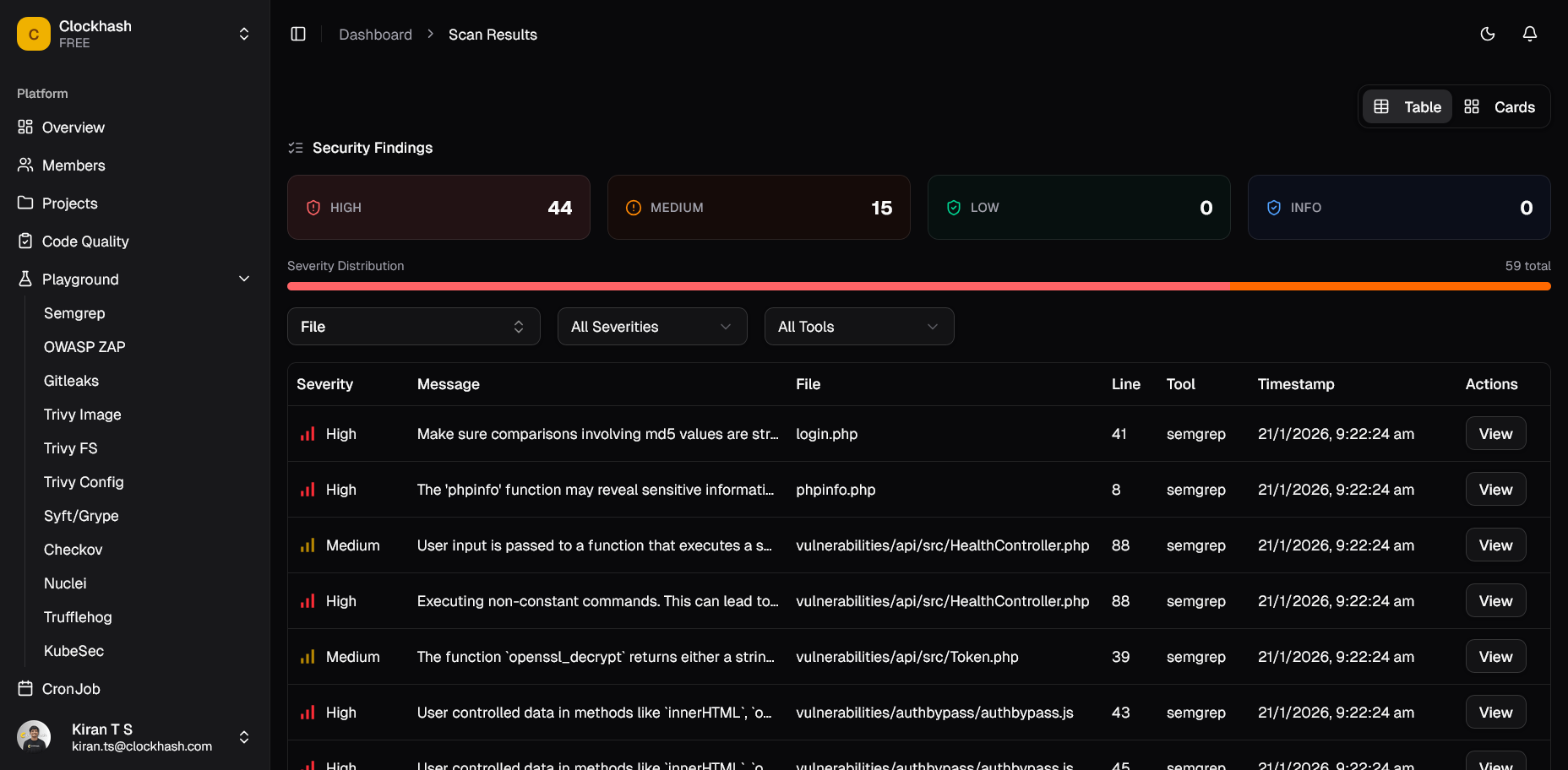 Screenshot 3 of Hashsecured