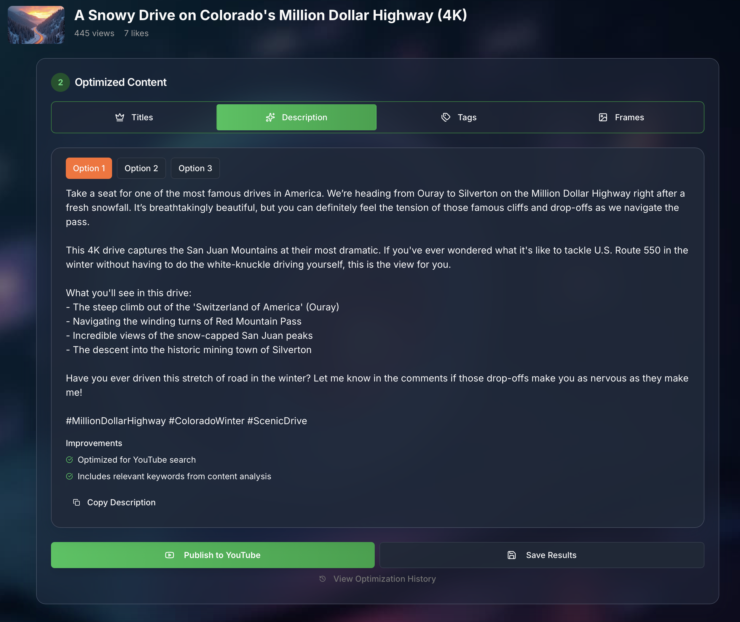 Screenshot 5 of VidSeeds.ai