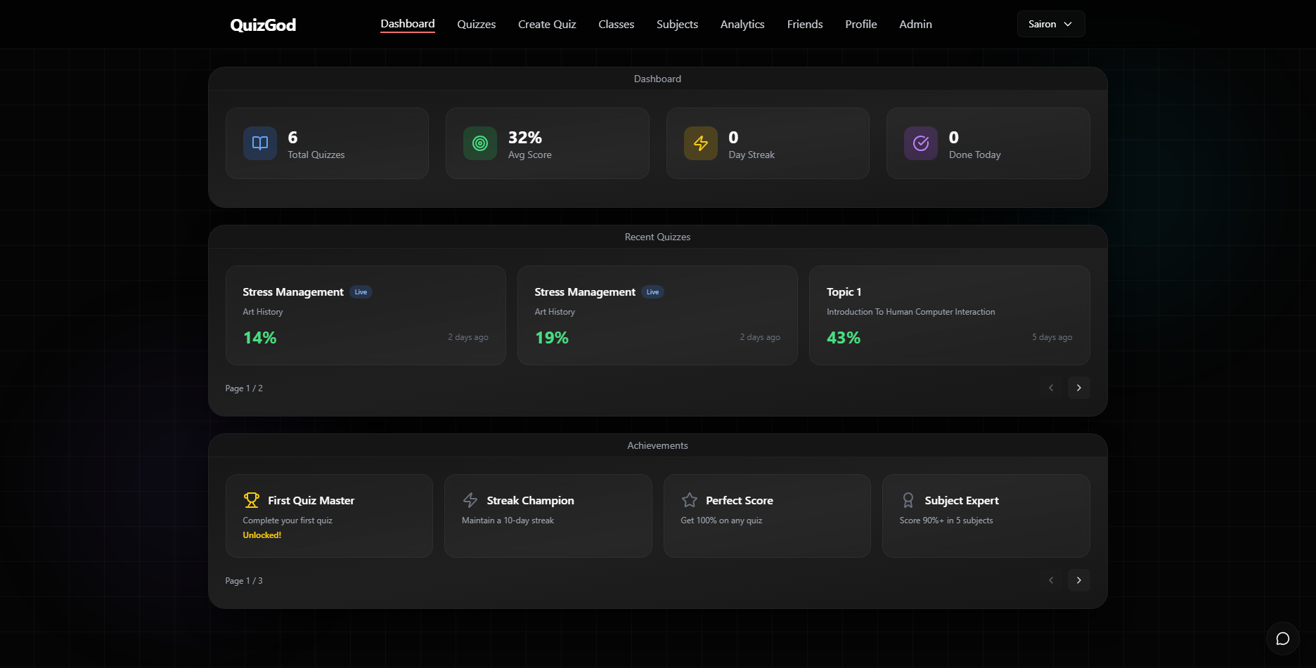 Screenshot 2 of QuizGod