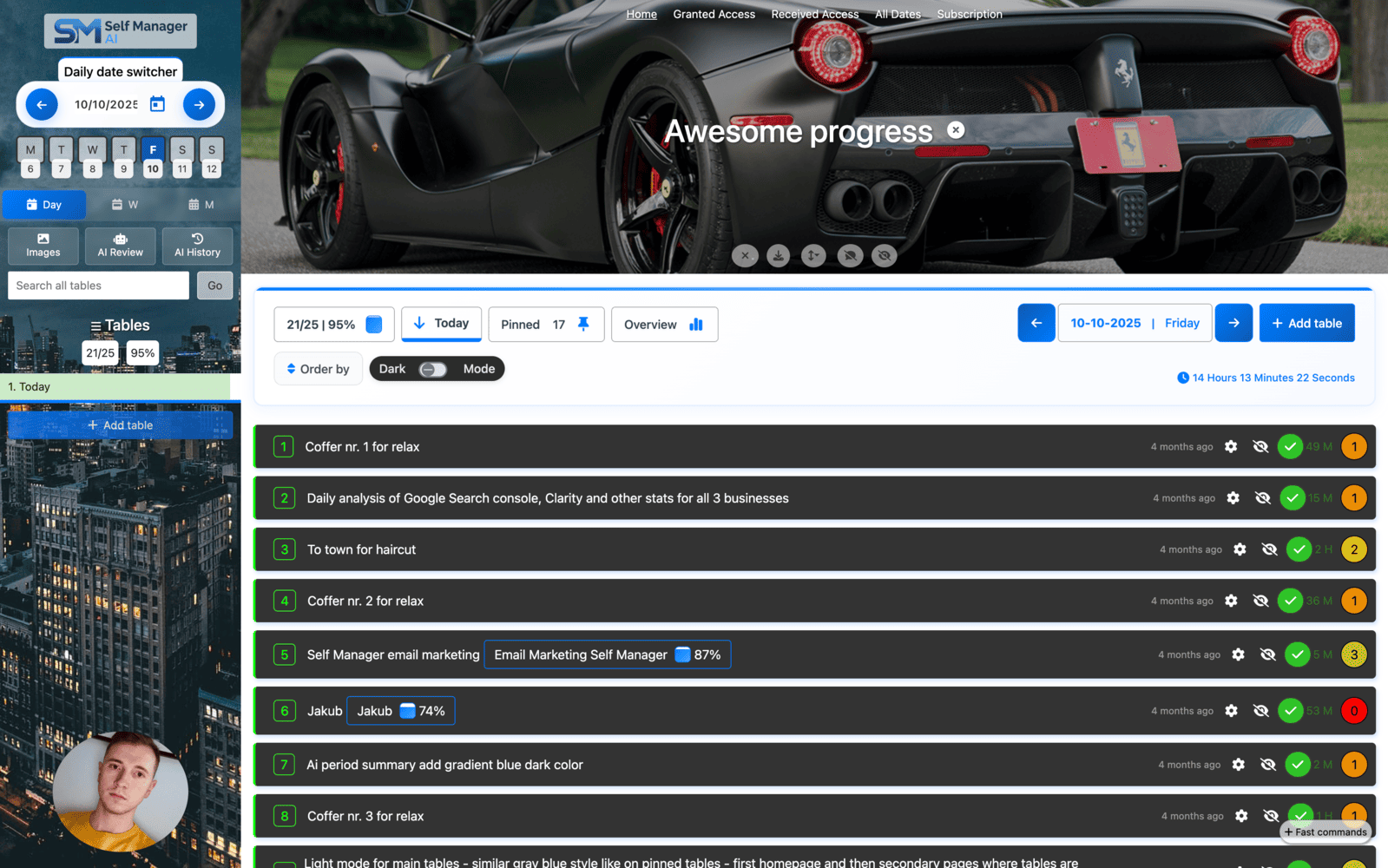 Screenshot 1 of AI Task Manager
