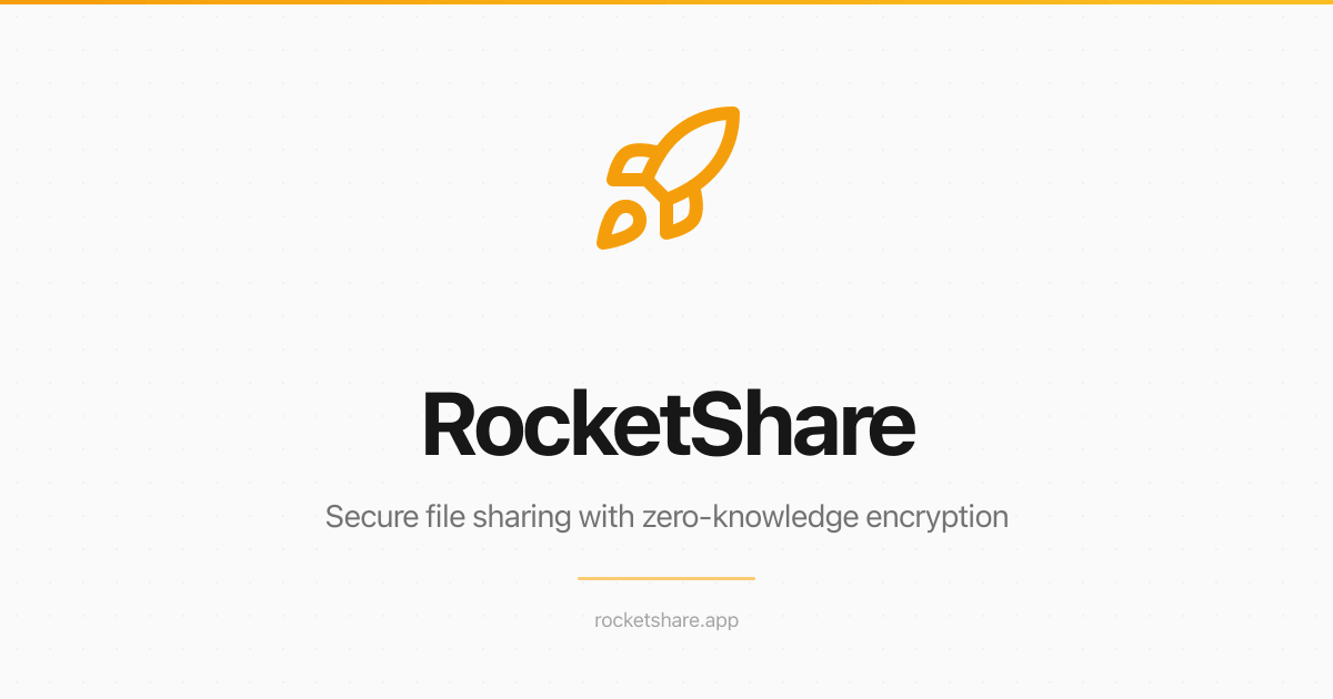 Screenshot 1 of RocketShare