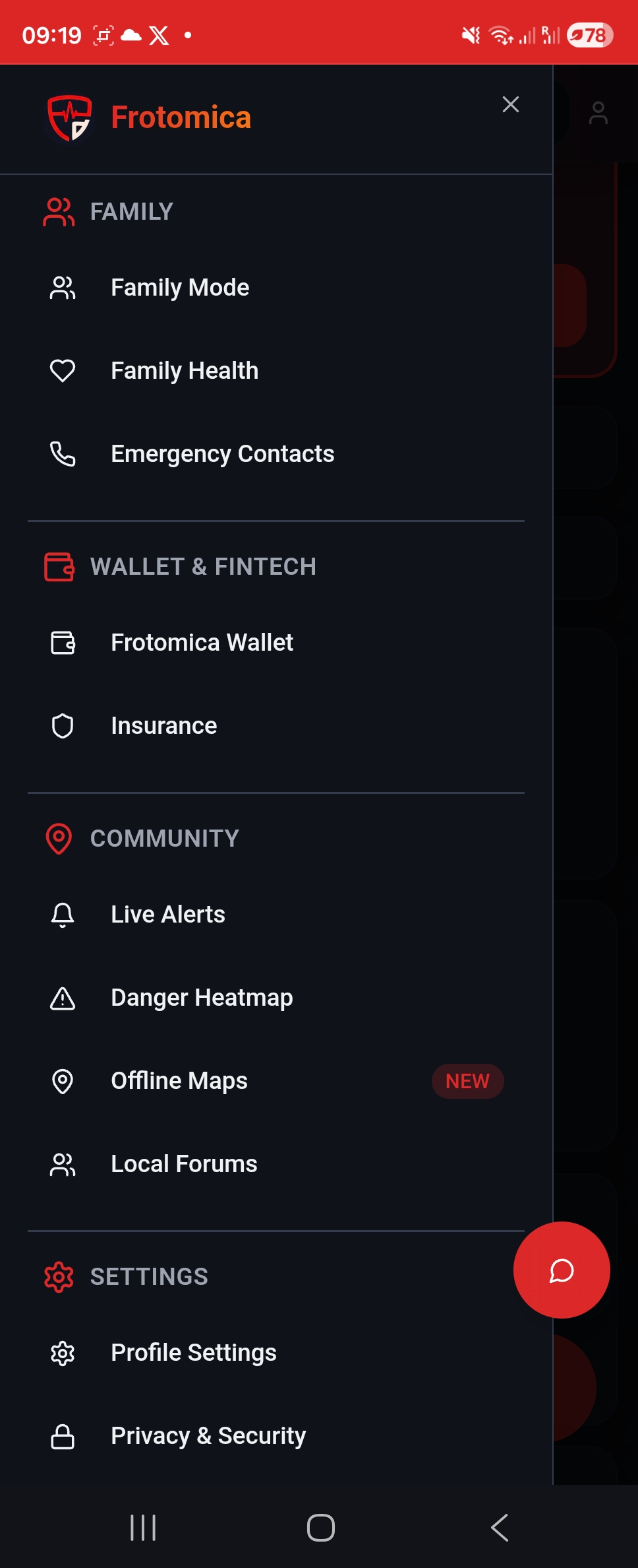 Screenshot 4 of Frotomica - Emergency Response & Safety