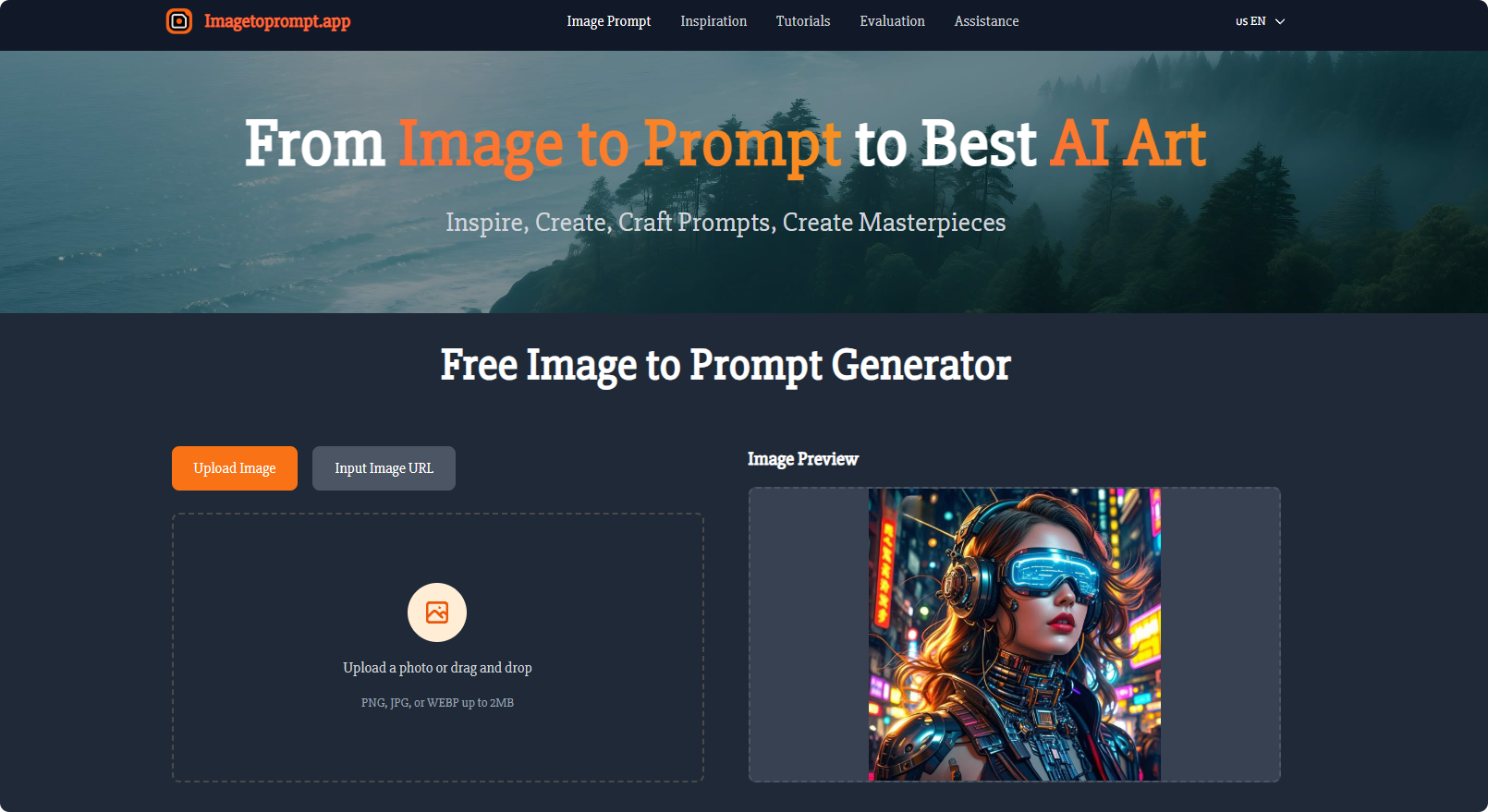 Screenshot 2 of Image to Prompt Generator