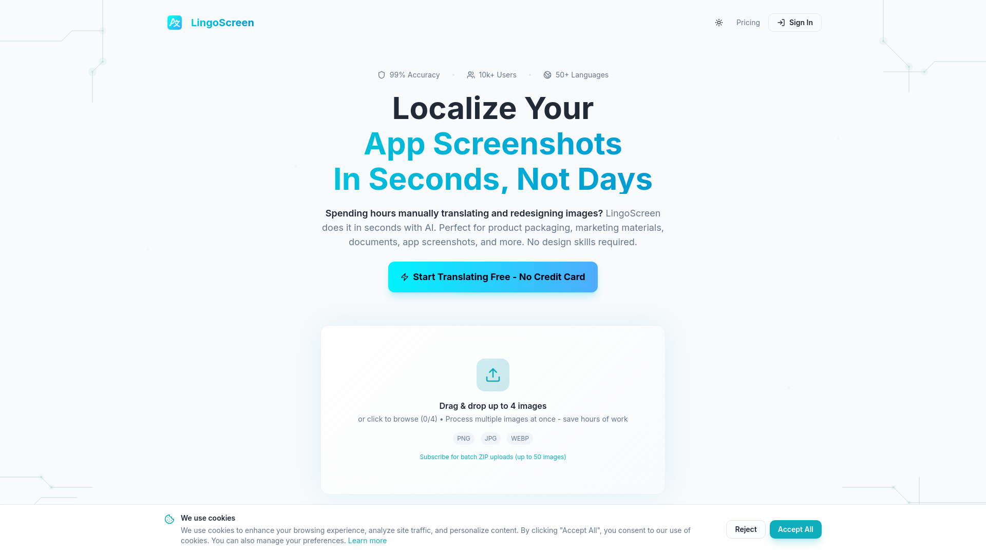 Screenshot 1 of LingoScreen