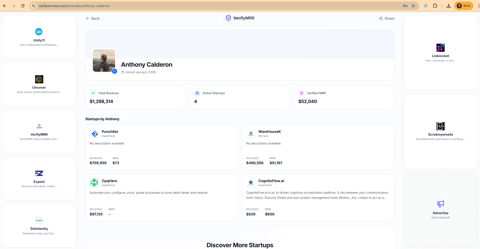 Screenshot 2 of VerifyMRR