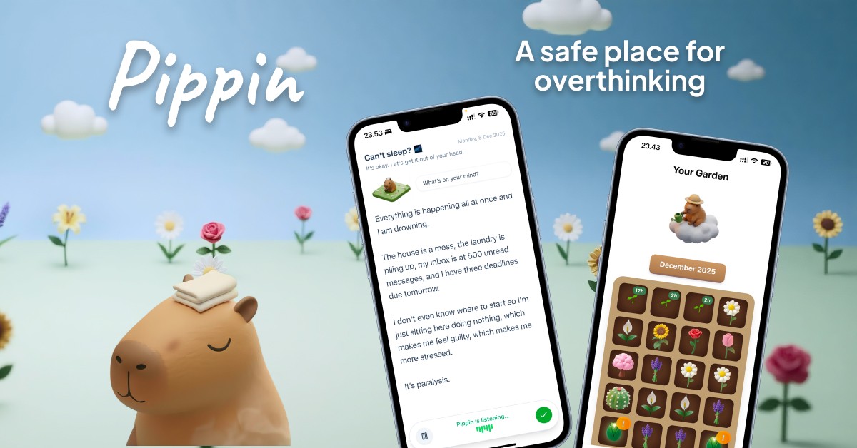 Screenshot 1 of Pippin – Overthinking Journal