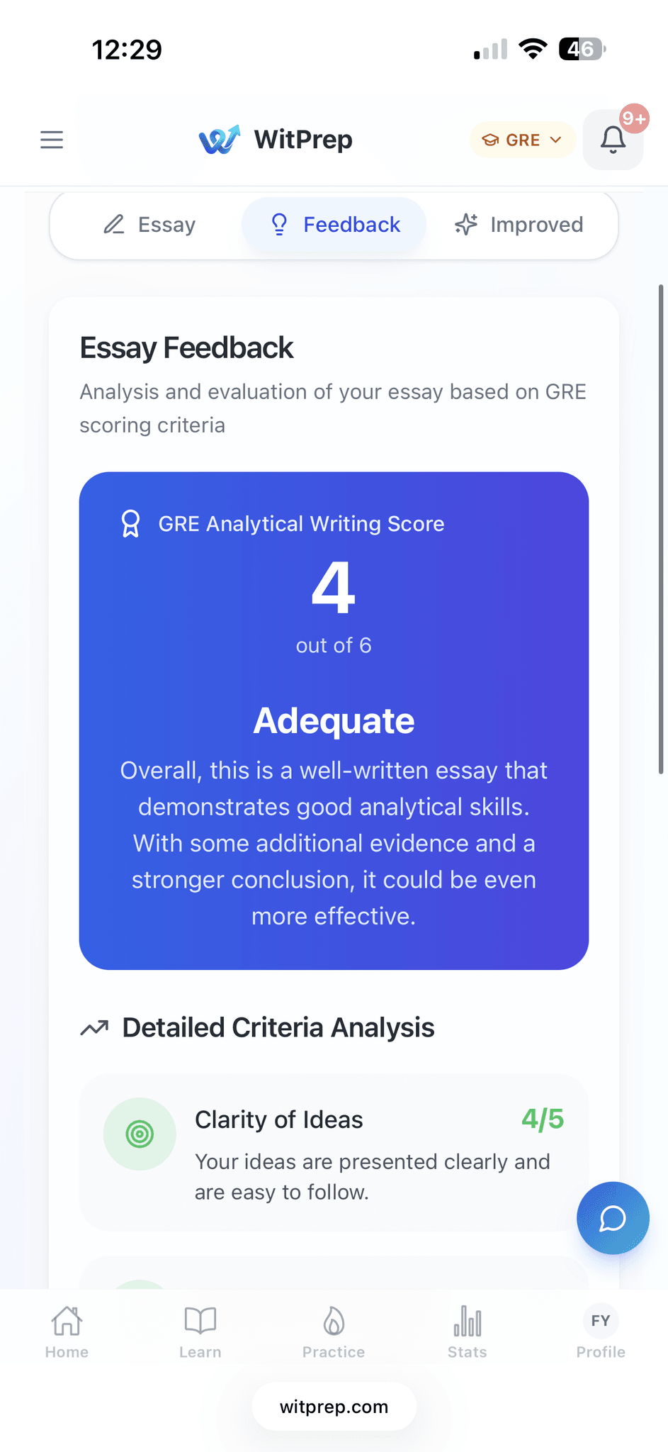 Screenshot 3 of WitPrep