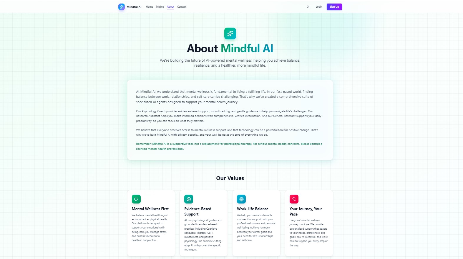 Screenshot 5 of Mindful AI