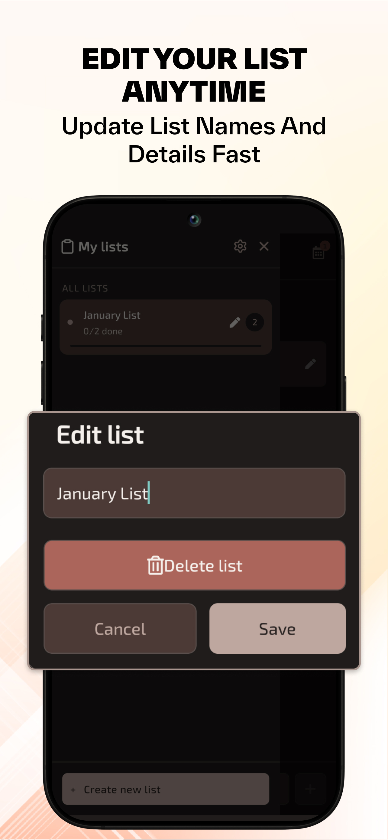 Screenshot 6 of QuickDone: Minimalistic To-Do List