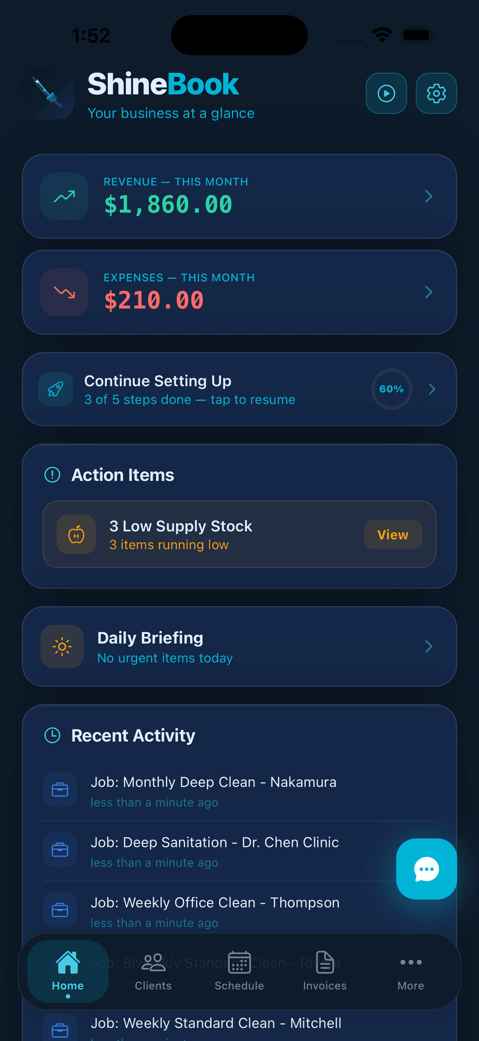 Screenshot 1 of ShineBook