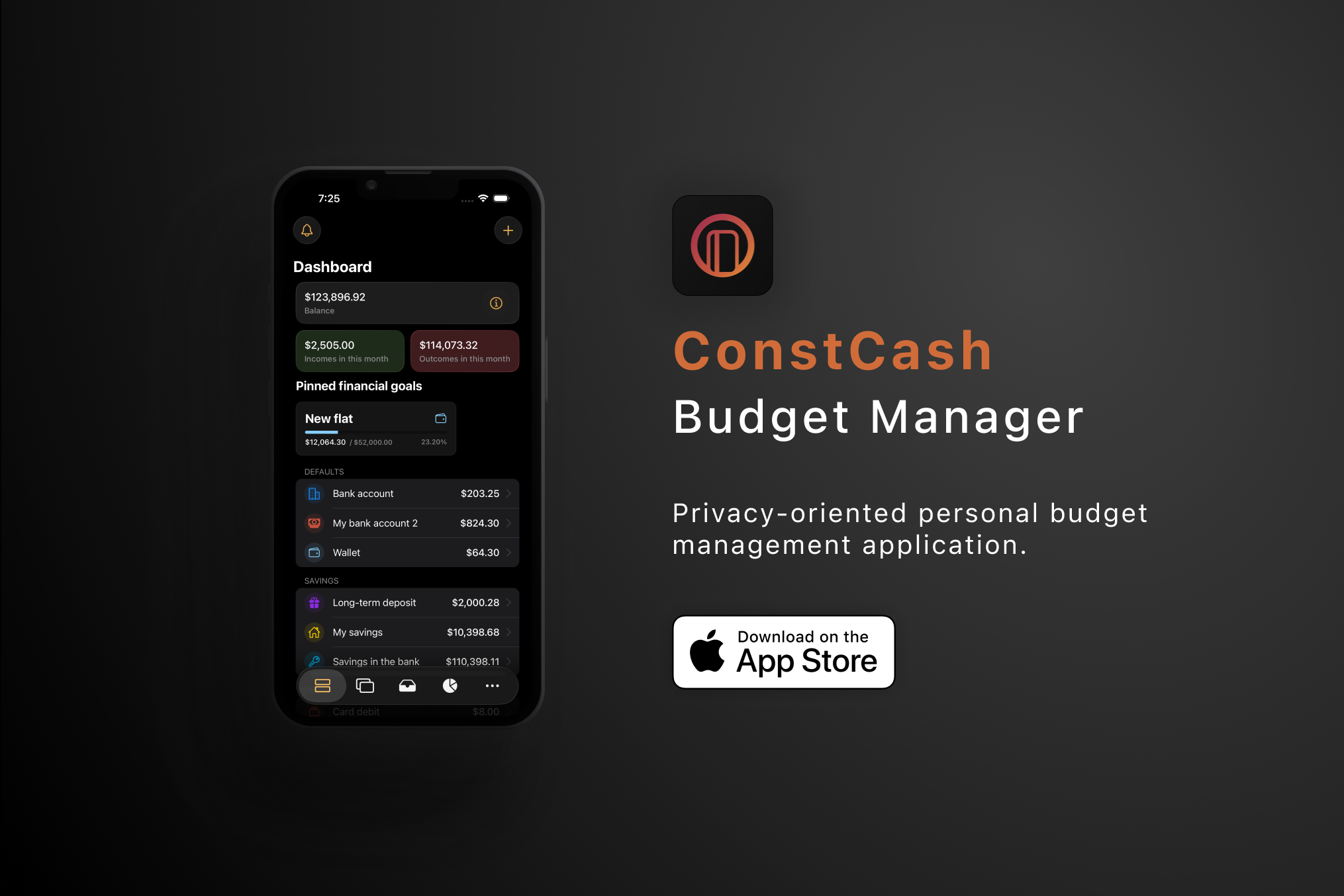 Screenshot 1 of ConstCash